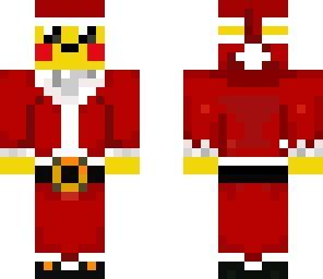 santa pikachu
