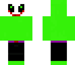 mistahtg's alien with clown face paint