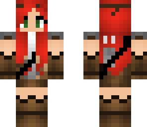 red headed huntress