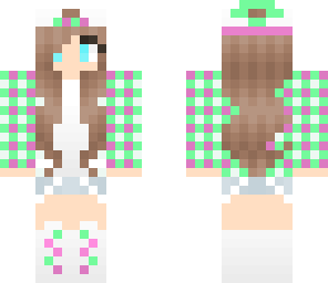 pink and green