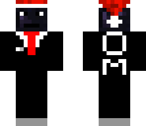 obsidian man in suit