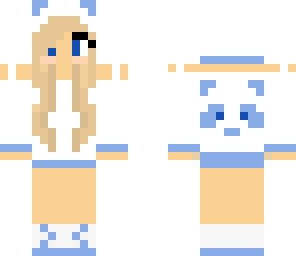 blue panda