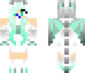 baby cute ice dragon