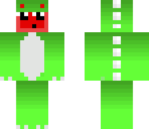 slime in a dino suit