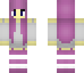 white and lilac girl