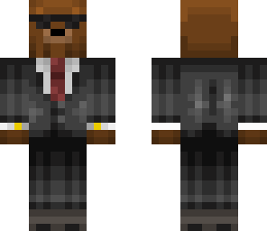 bear in a suit