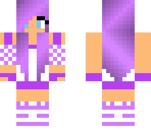 cute purple chick