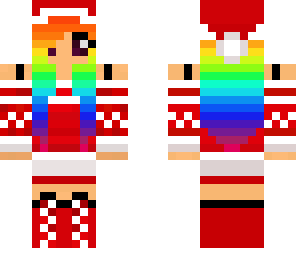 rainbow christmas
