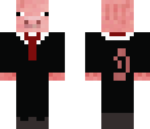 pig in a suit
