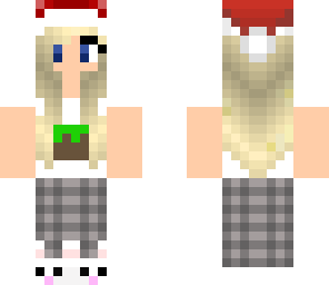 pajama blonde girl