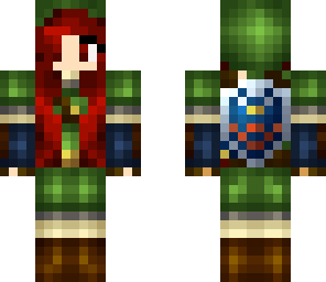redhead link girl