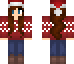 christmas brunette not done