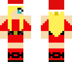 cute santa girl