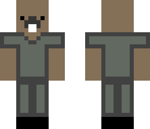 beaver with a shirt