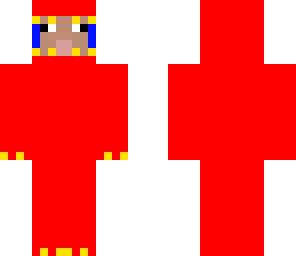 red dino sheep