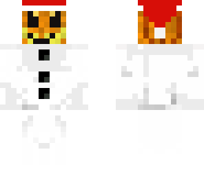 snowman with santa hat