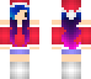 christmas chibi girl