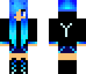blue girl