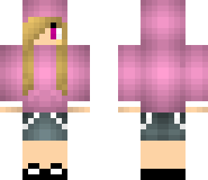 cute pink girl