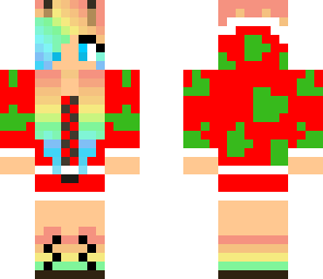 christmas-ifyed giraffe girl