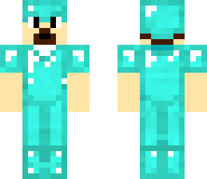 random dude wearing diamond armour
