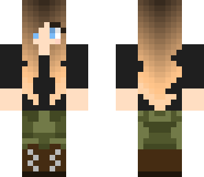 camo girl