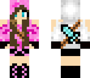 pink assian girl