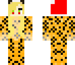 leopard girl christmas