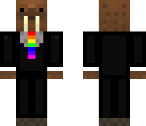 rainbow tie walrus