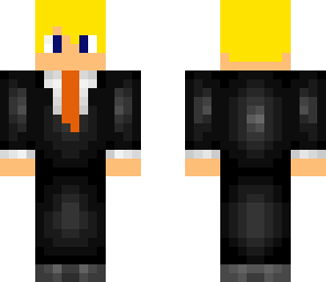 man in black