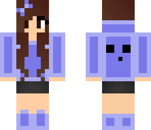 blue slime girl
