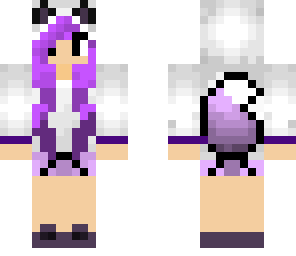 purple fox girl