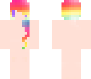 crazy colorful hair