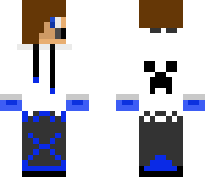 white and blue pro gamer