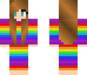 rainbow girl