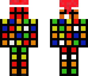 christmas rubiks cube