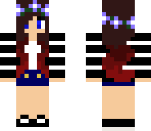 fixed gradient haired girl