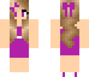 purple beautiful girl2