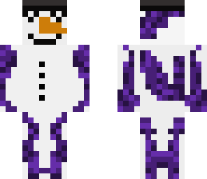 corrupted snowman