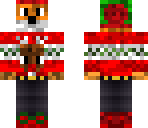 christmas fox