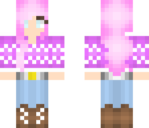 candy floss christmas girl