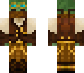steampunk zombie pilot