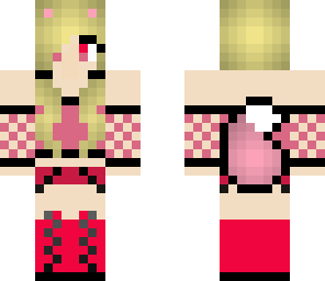pink wolf woman