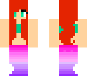 pink mermaid