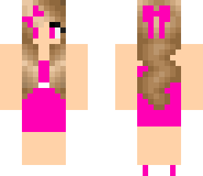 beautiful pink girl