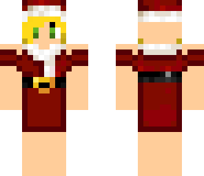 unfinished santa girl