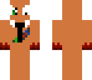 my fnaf oc in minecraft fixed