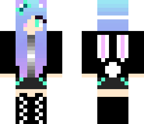 my emo wolf bunny girl