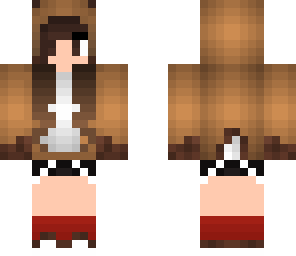 redited reindeer girl skin
