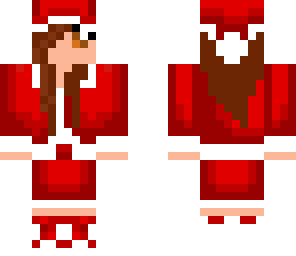 santa clause girl